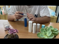 Bottiglia di profumo a spruzzo quadrata da 10 ml a 20 ml Bottiglia di plastica a spruzzo di profumo a spruzzo vuota da 20 ml Portatile da viaggio