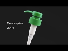 28/410 Pompa per lozione Spirale Sapone Shampoo Pompa per lavaggio del corpo