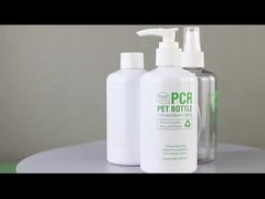 100% PCR PET riciclato materiale HDPE shampoo gel doccia bottiglia Conditioner vaso